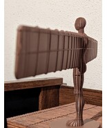 SCULPTURE DISPLAY SOUVENIR MODEL - ANGEL OF THE NORTH - BRITISH UK MONUM... - $150.00