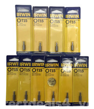 Irwin Insert Screwdriver Bit External Hex Hardened 1 Inch T15 TORX  Pack of 10 - $35.63