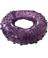 Dog Play Squeaker &amp; Chew Ring Purple Toy - $13.83