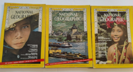 February, April &amp; May 1967 National Geographic Magazine Lot Of 3 - £12.62 GBP