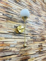 Modern Handcrafted Brass TRUMPET Wall Sconce , Handmade Modern Brass Wal... - £107.77 GBP