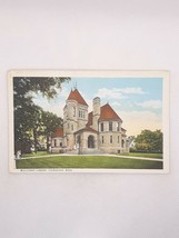 Vintage Fairhaven MA Millicent Library C.T. Postcard Unposted - $9.74