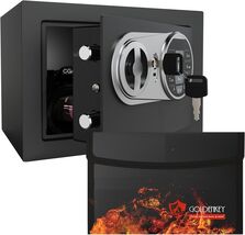Elegant 0.23 Cu Ft Security Safe: Fireproof Bag, Alloy Steel and Keypad ... - $82.12