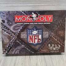 Monopoly NFL Limited Edition Grid Iron Board Game Football 1999 Draft St... - £10.20 GBP