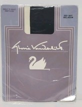 Vintage Gloria Vanderbilt  Sheer To Waist Pantyhose Deep Navy Size Small... - $105.63 MXN