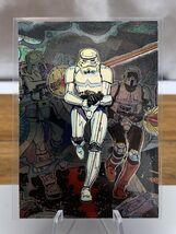 1994 Topps Star Wars Galaxy Etched Foil Series 2 #8 Storm Trooper Art CV JD - $9.89