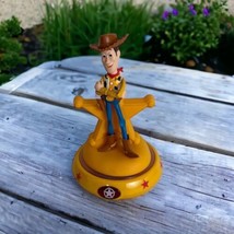 Sheriff Woody Toy Story 4 Disney Pixar Tabletop Night Light Yellow  8.5 ... - $21.15