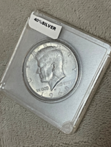 1968-D Kennedy Half Dollar 40% Silver Coin - £4.73 GBP