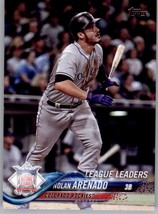 2018 Topps 192 Nolan Arenado League Leader  Misprint Colorado Rockies - £0.74 GBP