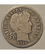 1915-S Barber Dime. Low Mintage! - $19.33