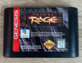 Primal Rage (Sega Genesis, 1995): GAME CART ONLY: Classic 90s Fighter, F... - $10.88