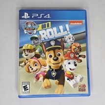 Paw Patrol On A Roll PS4 Playstation 4 Video Game Kids Nickelodeon Tested - $9.85