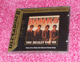 The Kinks - You Really Got Me / Kinda - Rare Mfsl 2:1 Gold Disc Cd Audiophile Ss - £118.46 GBP
