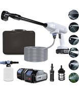Feelon Is A Portable Pressure Washer With A 6-In-1 Nozzle, 2Pcs Recharge... - $2,377.26 MXN