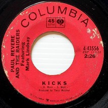 Paul Revere &amp; The Raiders - Kicks / Shake It Up [7&quot; 45 rpm Single] 1966 - £3.63 GBP