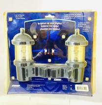 Patio AquaGlow Umbrella Lights ~Antique Black~Easy to Install~No Tools R... - $25.98