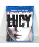 Lucy (Blu-ray/DVD, 2014, Inc Digital Copy) Brand New !   Scarlett Johansson - $10.96