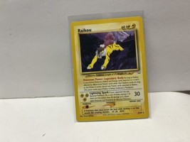 Raikou Card Lp (Unlimited) Pokemon Neo Revelation Set 22/64 Non-Holo Rare - £7.90 GBP