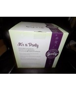 SCENTSY It&#39;s A Party Full Size Warmer DISCONTINUE Retire EUC - £43.08 GBP