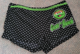 Sesame Street Girls Pajama Bottoms Size 7-9 M Oscar the Grouch Cute Elastic - $12.99