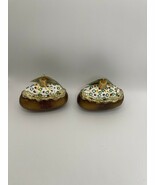 Multicolor Hand Painted Glass Baked Potato Jacket Potato Decor Qty 2 - €21,71 EUR