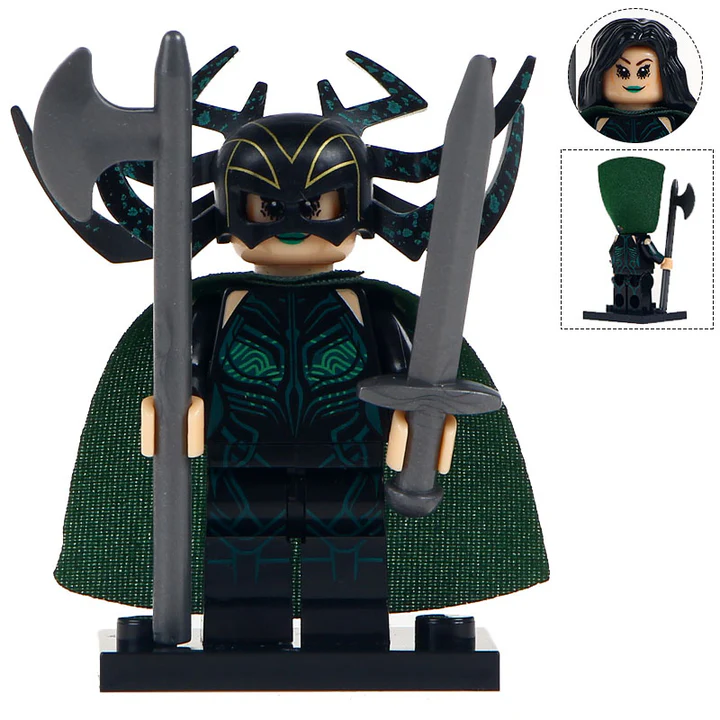 Hela Custom Marvel Superhero Minifigure - £4.47 GBP