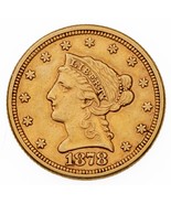 1878 Oro Liberty Trimestre Águila En XF Estado! Gran Temprano US Oro - $949.79 CAD