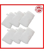 Luxury Cotton Bath Mitts - 6&quot; x 9&quot; Washcloths with Loop - Pack of 6 for ... - $43.50 CAD