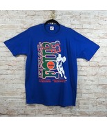 Vintage 1994 Florida Gators Basketball Final Four T-Shirt Large Blue Jer... - $25.91