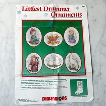 Dimensions Littlest Drummer Ornaments Christmas Counted Cross Stitch Kit - $28.45