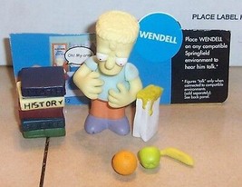 2002 Playmates Simpsons WENDELL Action Figure VHTF 100% Complete WOS Ser... - $14.50