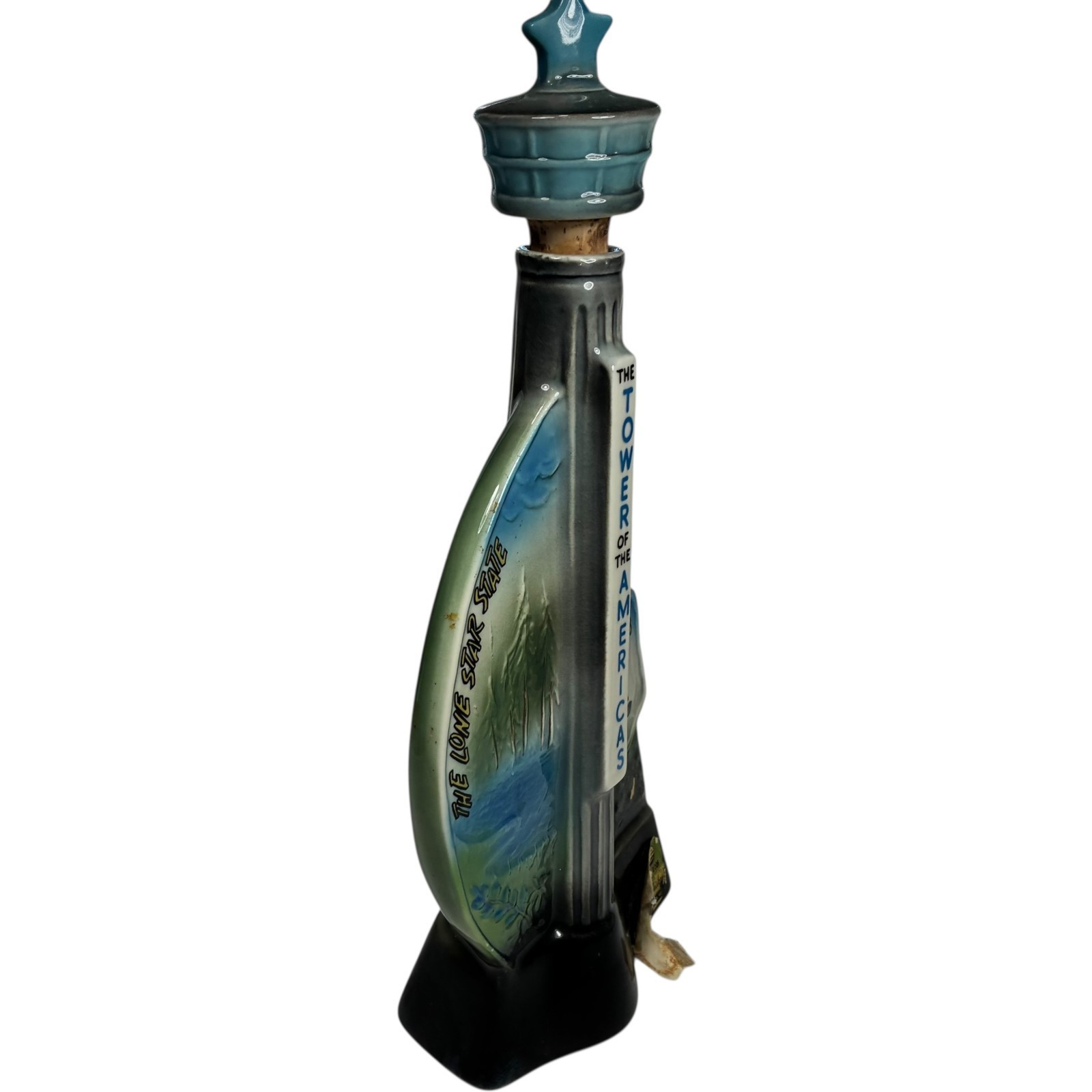 Jim Beam San Antonio 1968 Tower of Americas Collectors Decanter Vintage EMPTY Item image 6