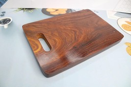 wooden chopping board cutting board rose Wood 12x 8 inches - £33.90 GBP