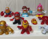 Playskool Mr. Potato Head Mixable Mashable girls Heroes Spiderman Ironma... - $19.79