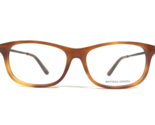 Bottega Veneta Eyeglasses Frames BV0187O 003 Brown Tortoise Woven Gray 5... - £90.07 GBP