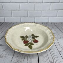 Mikasa China EB 801 Pasta Soup Bowl Strawberry Festival Wide-Rim Salad M... - $15.00