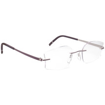 Silhouette Eyeglasses 5529 70 4000 Titan Lavender/Silver Rimless 48[]17 135 - £156.03 GBP