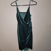 Free Press Clothing  Green Velvet Dress NWT Size Small - £22.02 GBP