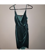 Free Press Clothing  Green Velvet Dress NWT Size Small - £21.71 GBP