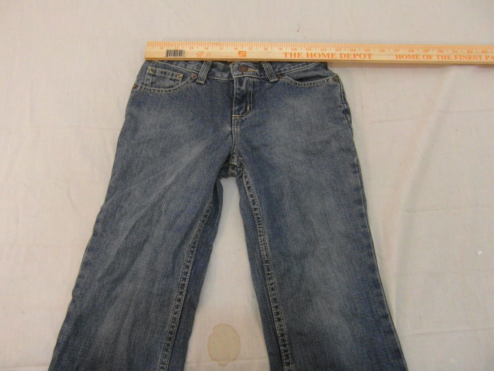Children Youth New W/ Defect Girl's SO Adjustable Waist Blue Denim Jeans 31919 - $14.74