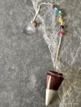 Spiritual Shiva Lingum Reiki Pendulum Pendant Pendulum Dowsing Divination - £15.40 GBP