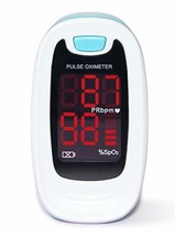 CONTEC CMS50M Fingertip Pulse Oximeter Blood Oxygen Saturation Monitor w... - £34.83 GBP