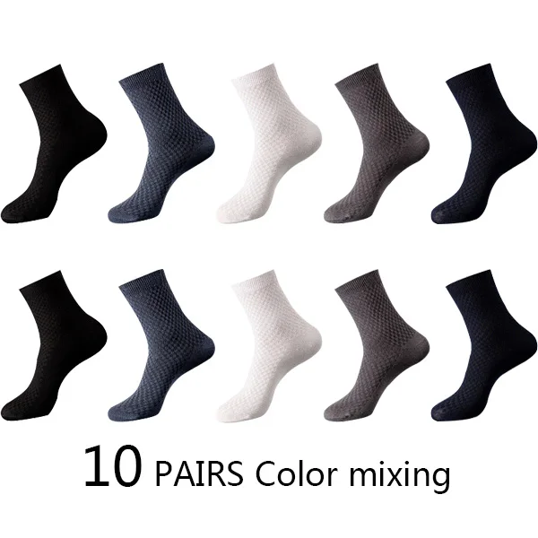 UG 10 Pairs/lot Men Bamboo   So  Compression Long Running So Business Casual Mal - £181.75 GBP