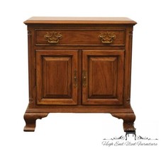 CENTURY FURNITURE Solid Walnut Rustic Traditional Style 27&quot; Cabinet Nigh... - £632.12 GBP