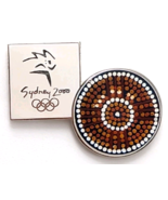Sydney 2000 Olympic Pin Aboriginal Dot Art Circle Design SOCOG Licensed ... - $20.41 CAD