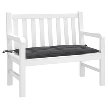 Garden Bench Cushion Melange Anthracite 100% Polyester - $104.49