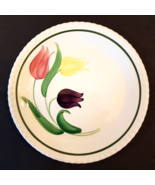Blue Ridge Southern Potteries Tulip Time Hand Painted Luncheon Plate Ear... - £15.51 GBP