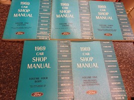 1969 Ford Thunderbird Lincoln Continental Mark III Shop Service Repair M... - £150.26 GBP