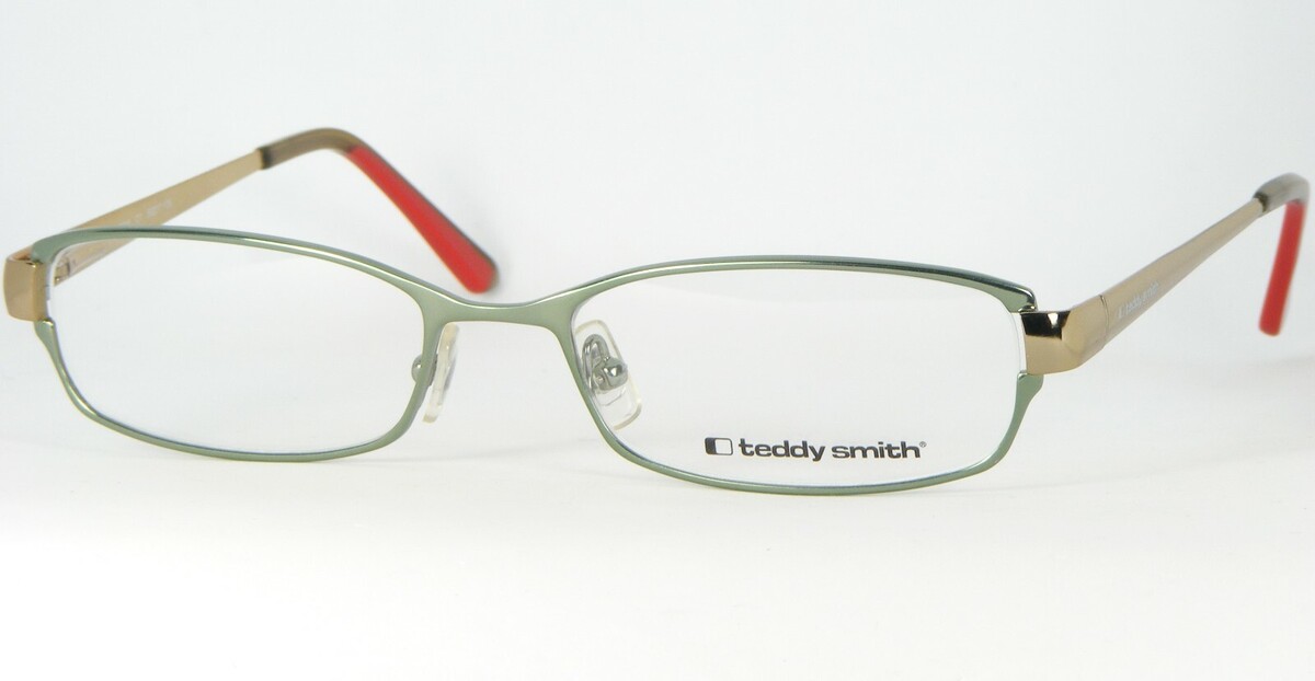 Teddy Smith TS 5010 C7 Salvia Verde/Oro Gafas Marco 53-17-135mm - $66.34