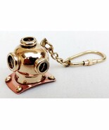 ANTIQUE DIVERS HELMET SOLID BRASS KEY CHAIN SCUBA DIVING MINI HELMET KEY... - €8,88 EUR